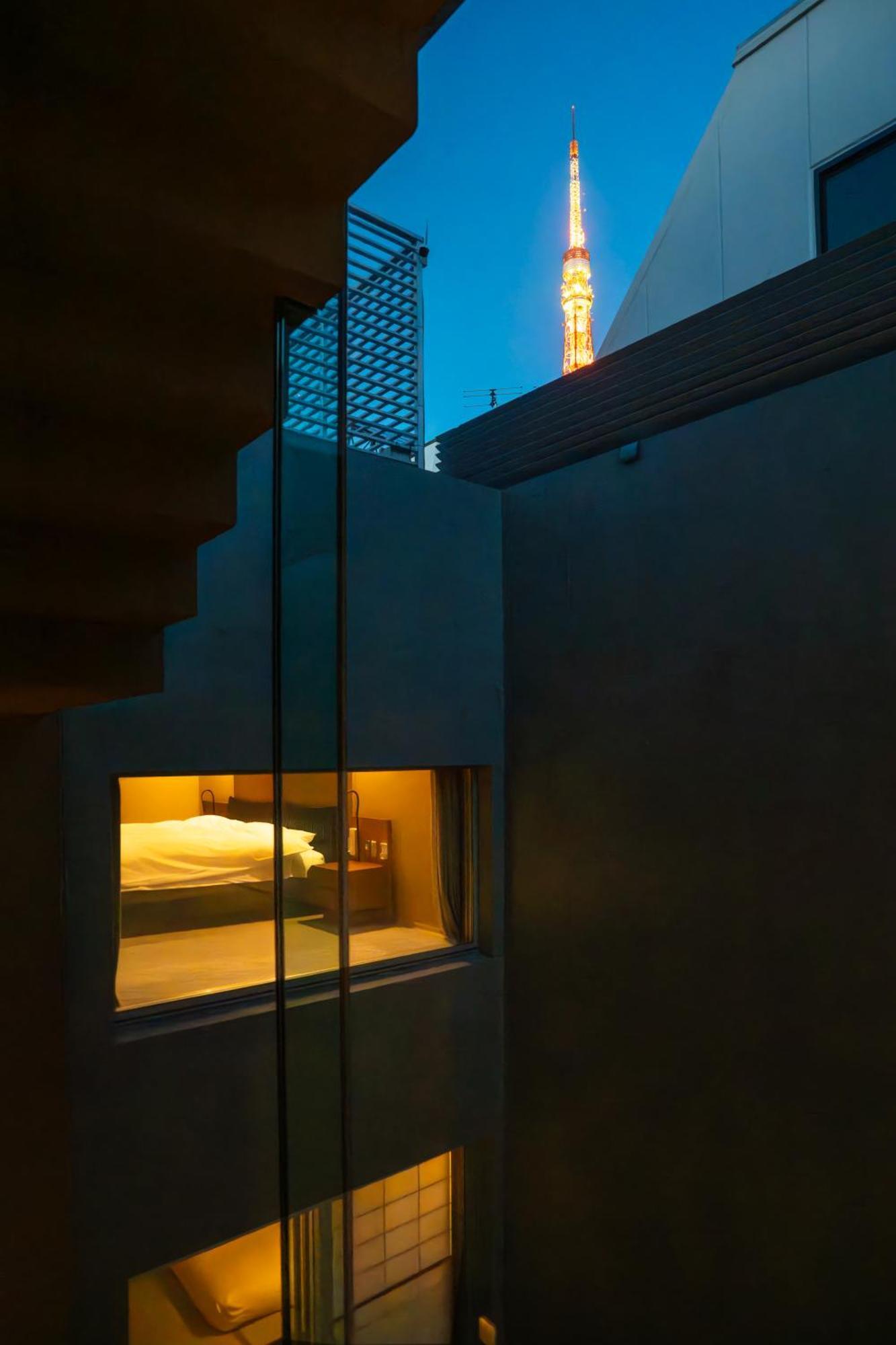 Azabu Modern House The Tokyo Tower Can Be Seen From The Villa 500M2 Bagian luar foto